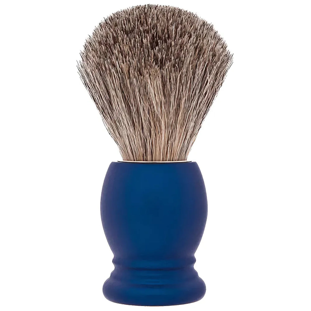 Plisson Essential Shaving Brush Night Blue Pure Badger