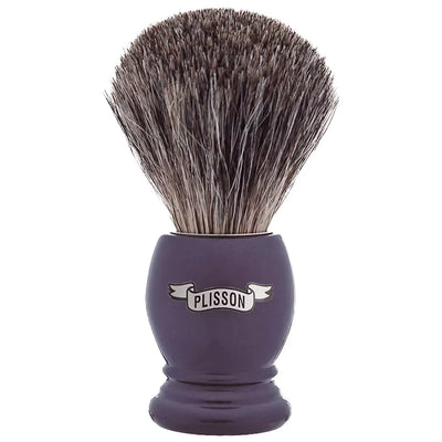 Plisson Essential Shaving Brush Pearl Brown Pure Badger
