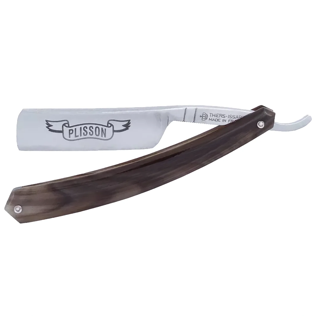 Plisson Genuine Horn Straight Razor