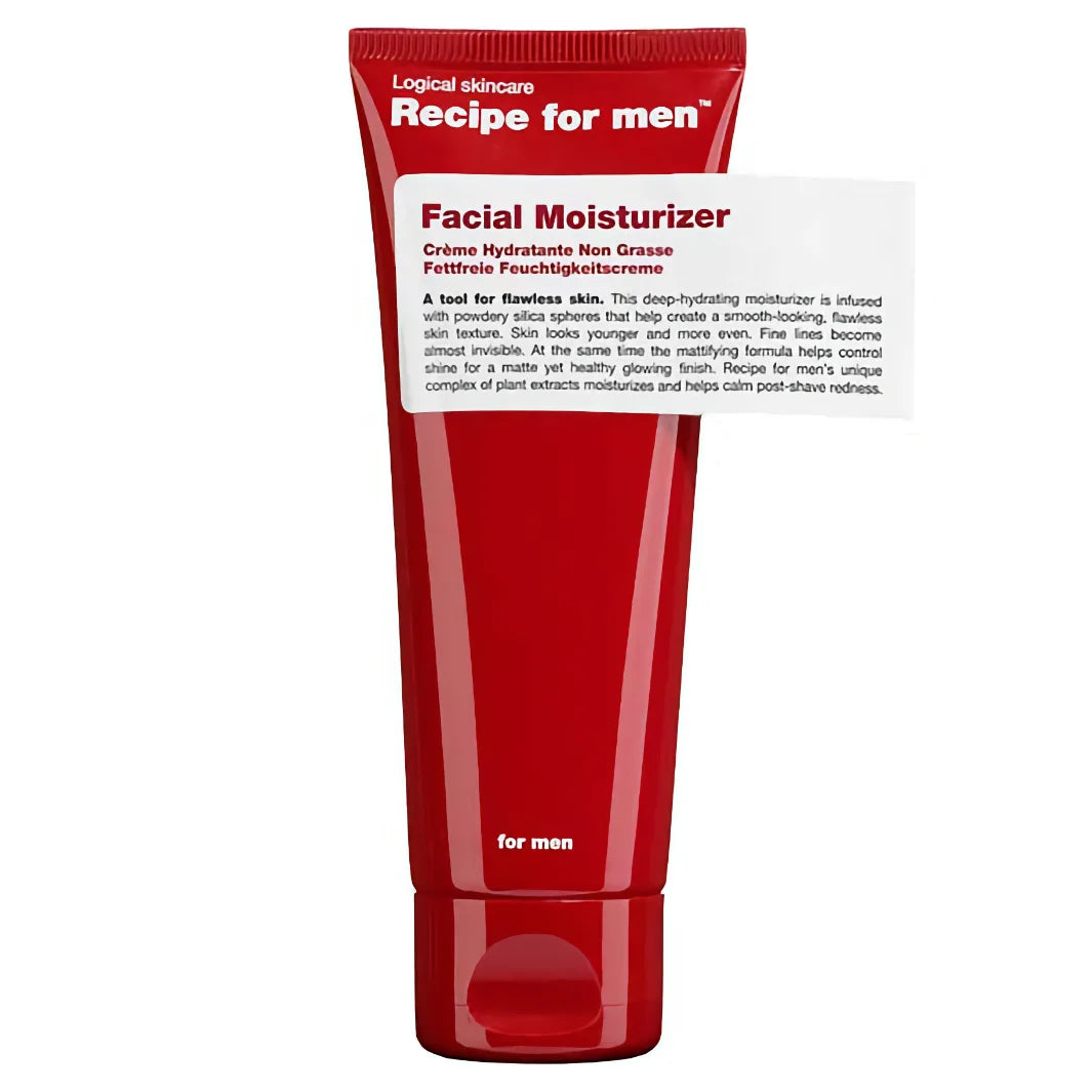 Recipe for men Facial Moisturizer