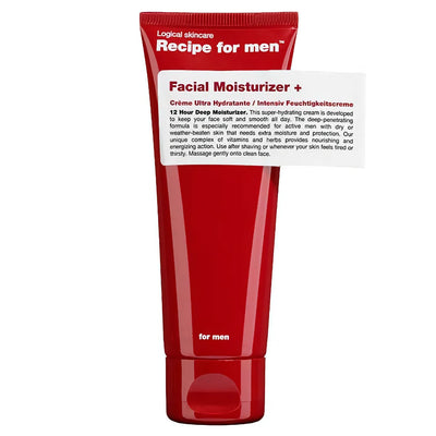 Recipe for men Facial Moisturizer+