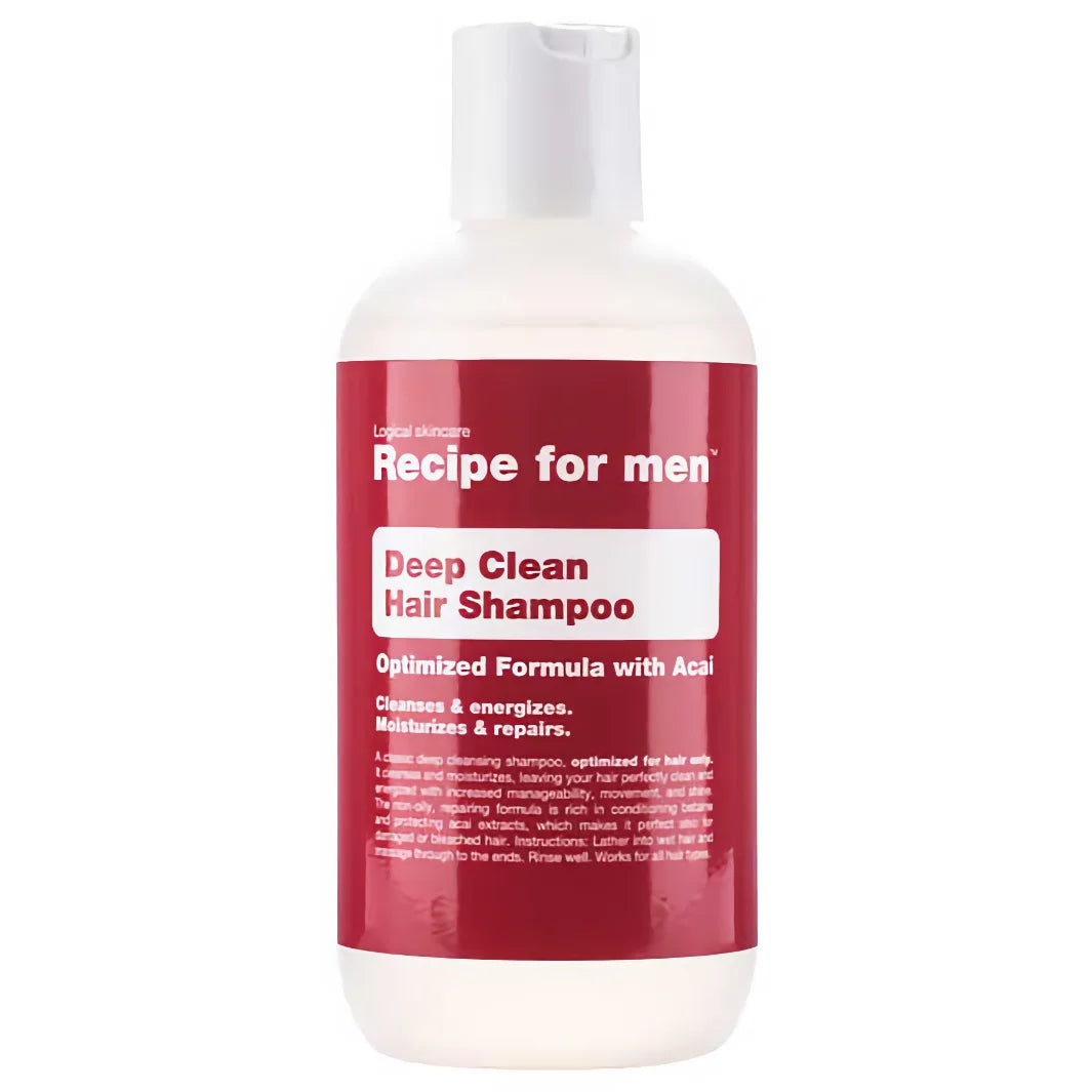 Recipe for men Deep Clean Hair Shampoo