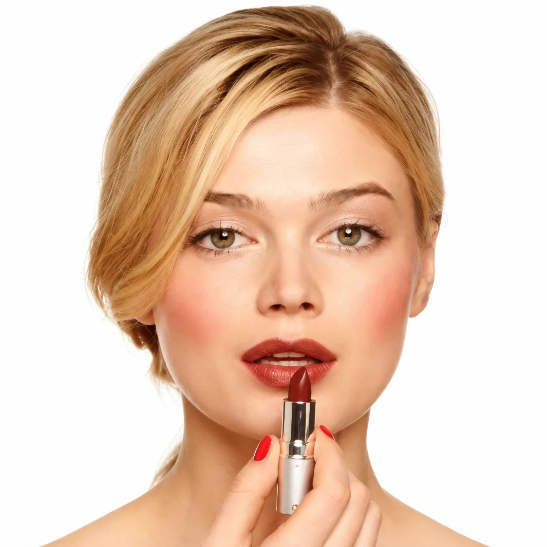 the Balm Lipstick Amanda Kissmylips Sheer Marron Berry