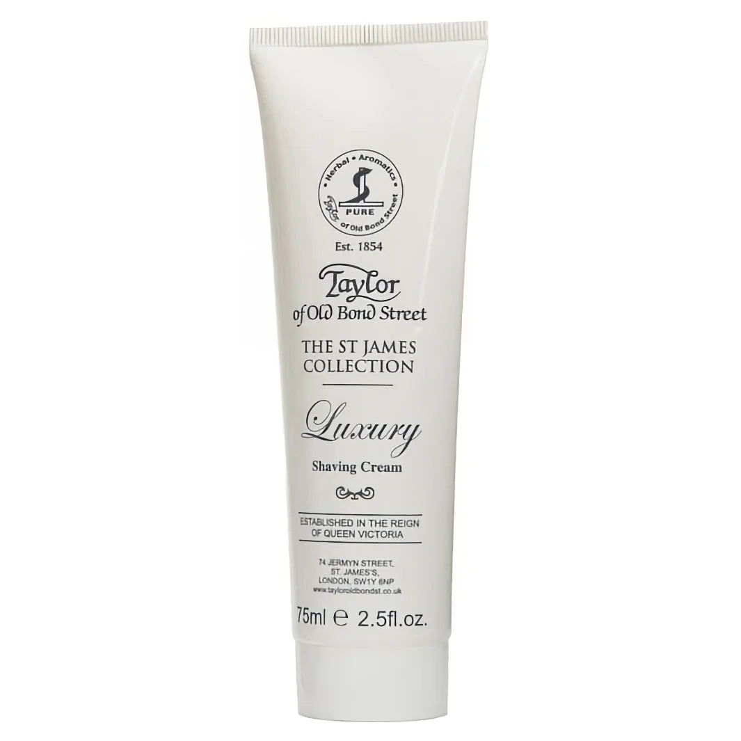 Taylor of Old Bond Street The St James Collection Luxury Shaving Cream Tube