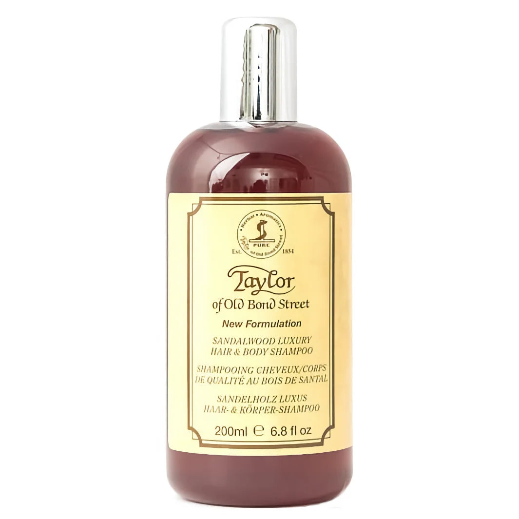 Taylor of Old Bond Street Sandalwood Luxury Hair & Body Shampoo