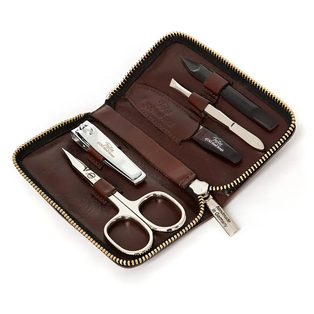 Taylor of Old Bond Street Brown Manicure Set