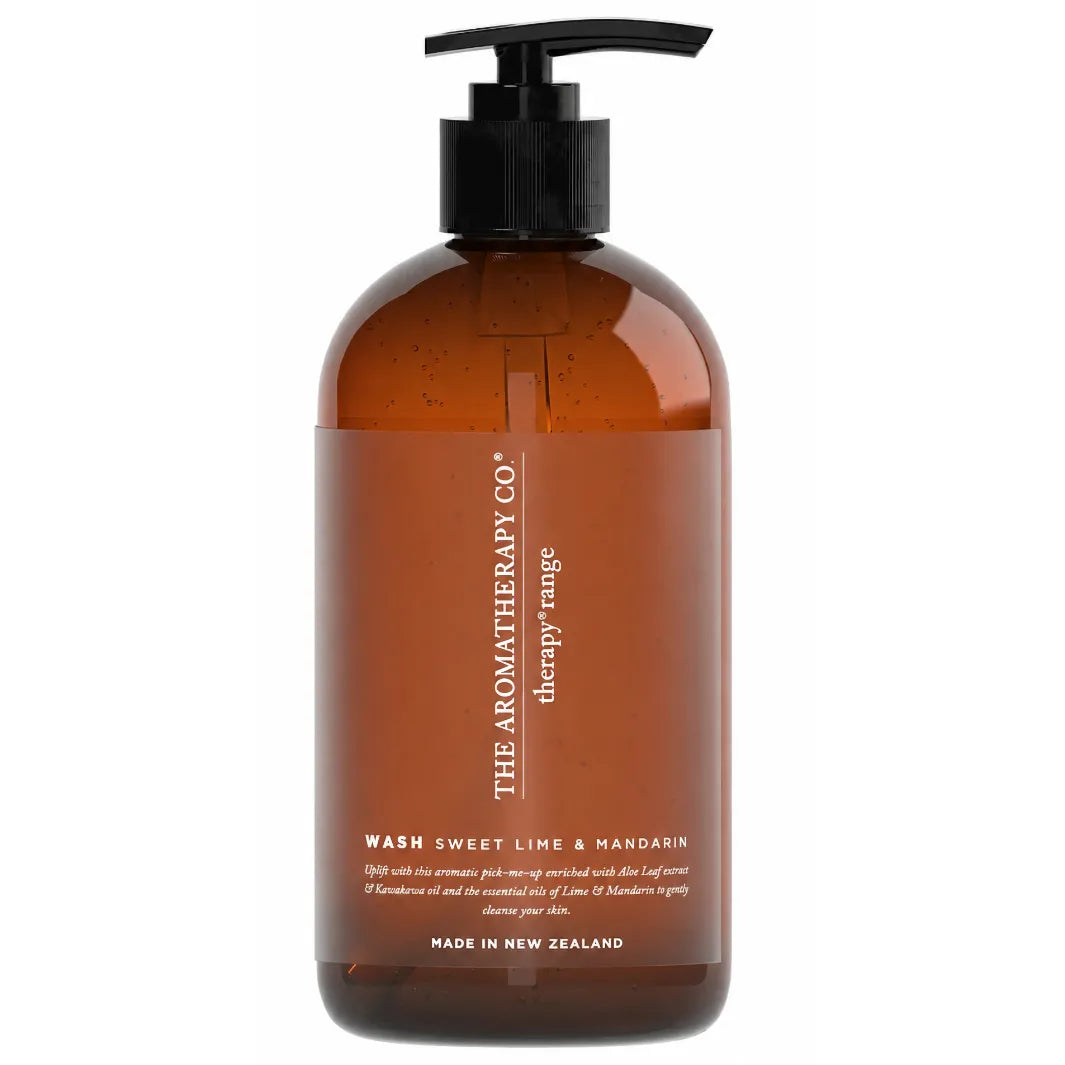 The Aromatherapy Co Wash Sweet Lime & Mandarin Hand & Body Wash 500 ml med pump