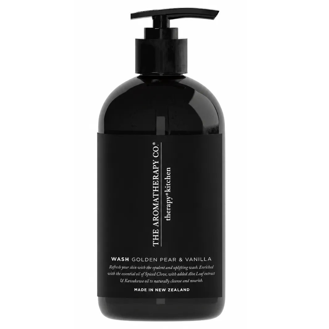 The Aromatherapy Co Wash Golden Pear & Vanilla flytande handtvål 500 ml med pump