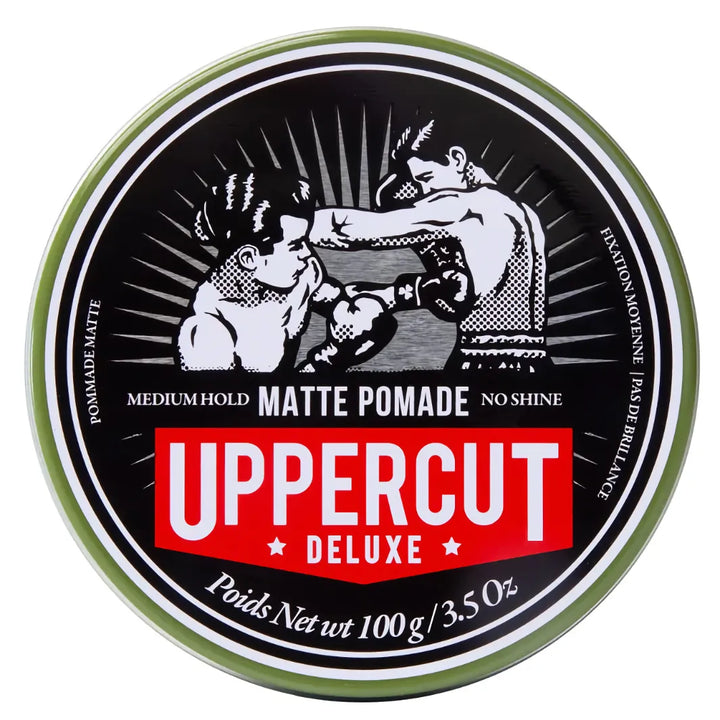 Uppercut Deluxe Matte Pomade 100g – Hårpomada för män med matt finish