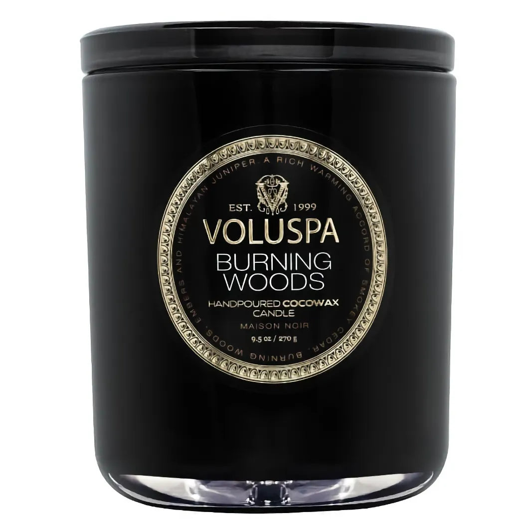 Voluspa Classic Maison Candle Burning Woods