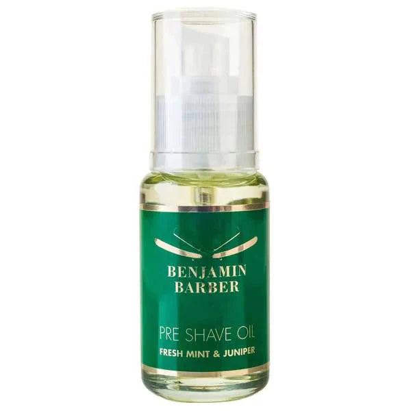 Benjamin Barber Pre-Shave Oil Fresh Mint & Juniper