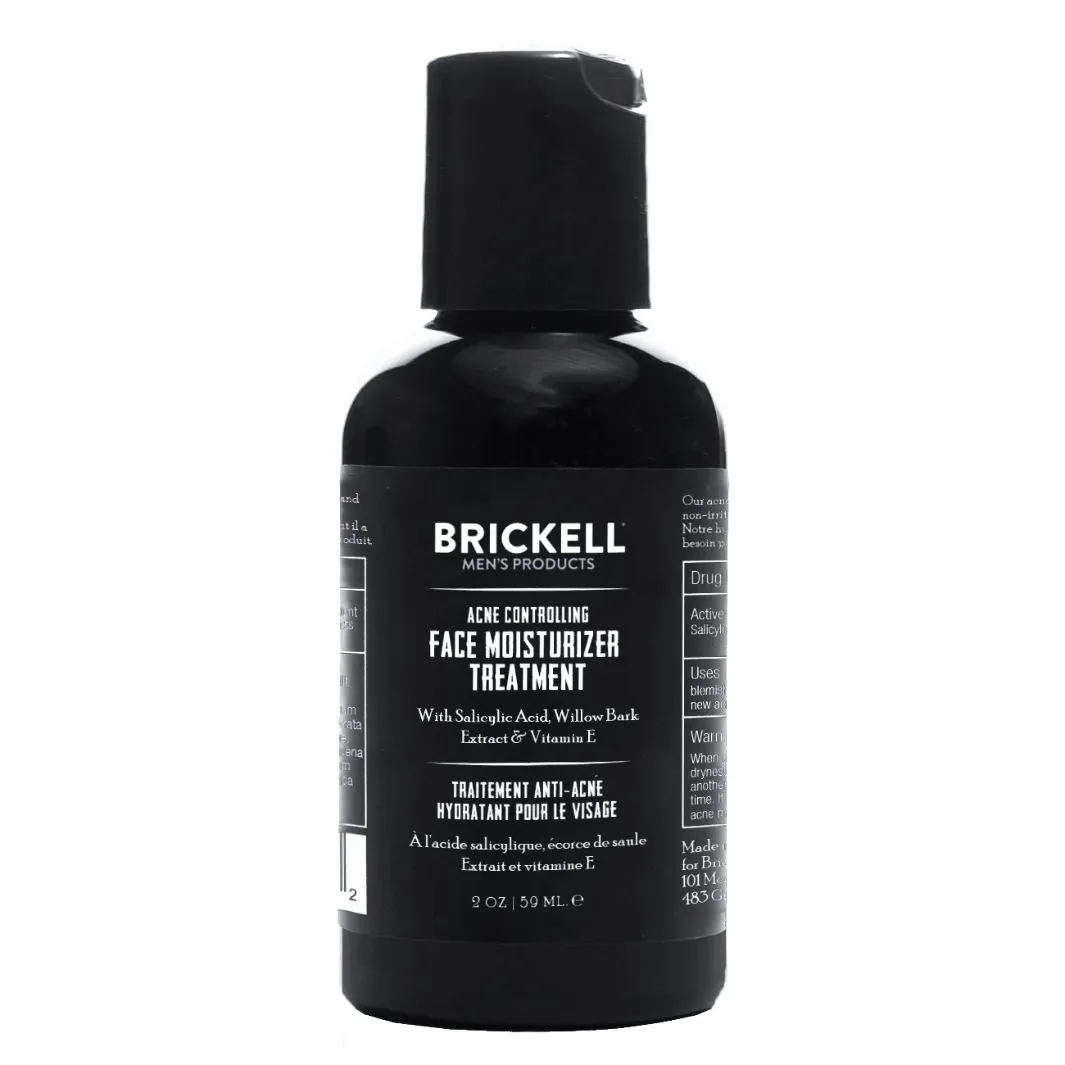 Brickell Acne Controlling Face Moisturizer Treatment