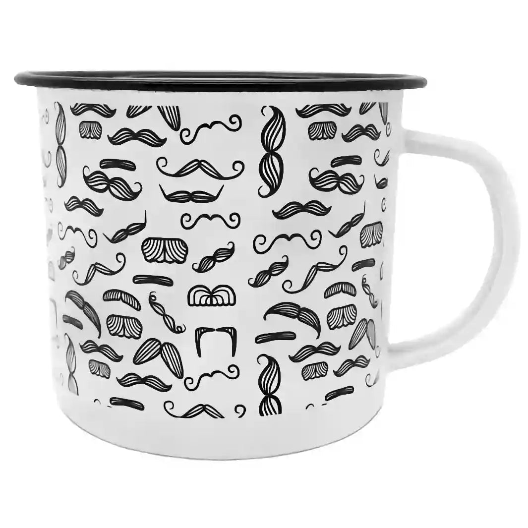 Barber Pro Shaving Mug Moustaches