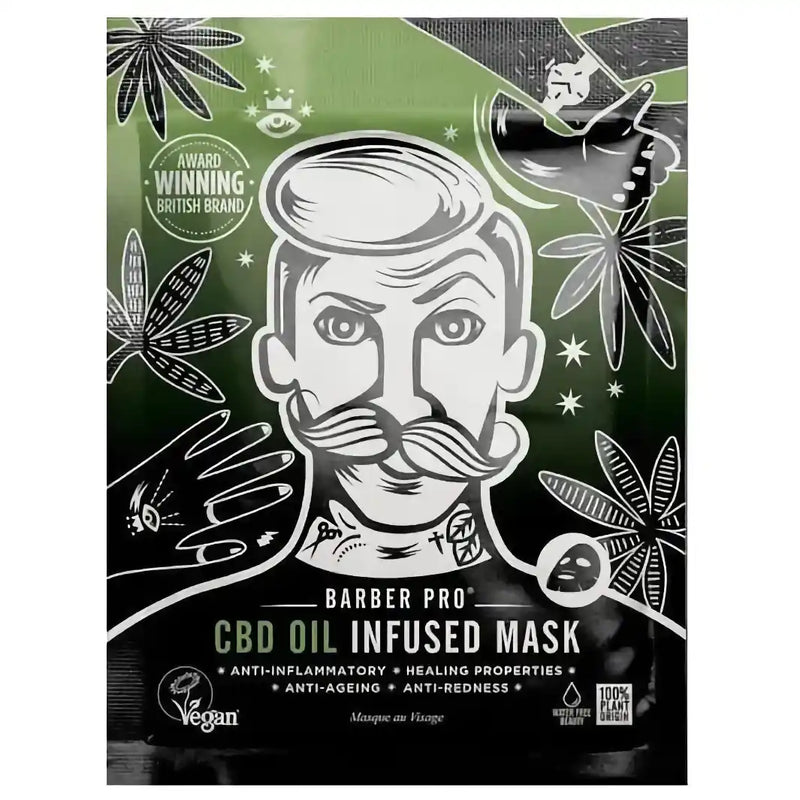 Barber Pro CBD Oil Infused Mask