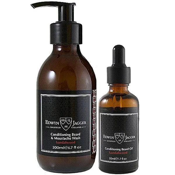 Edwin Jagger Sandalwood Beard Wash + Oil