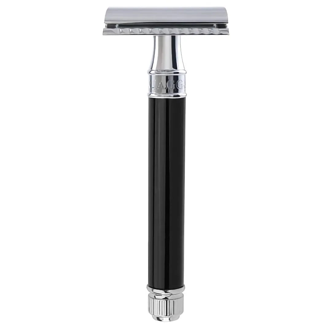 Edwin Jagger Long Handle Ebony DE Razor