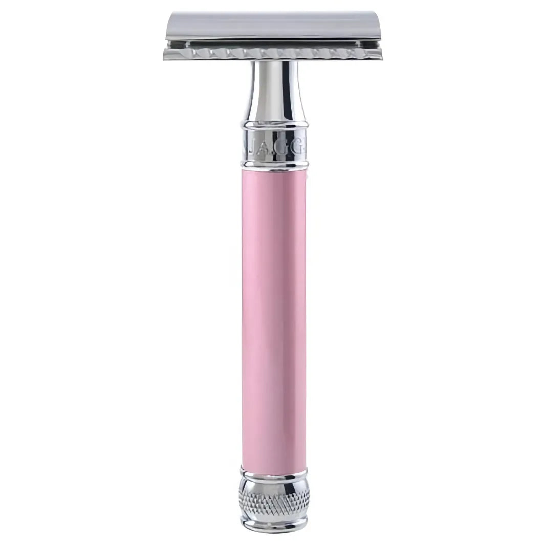 Edwin Jagger Long Handle Pink DE Razor