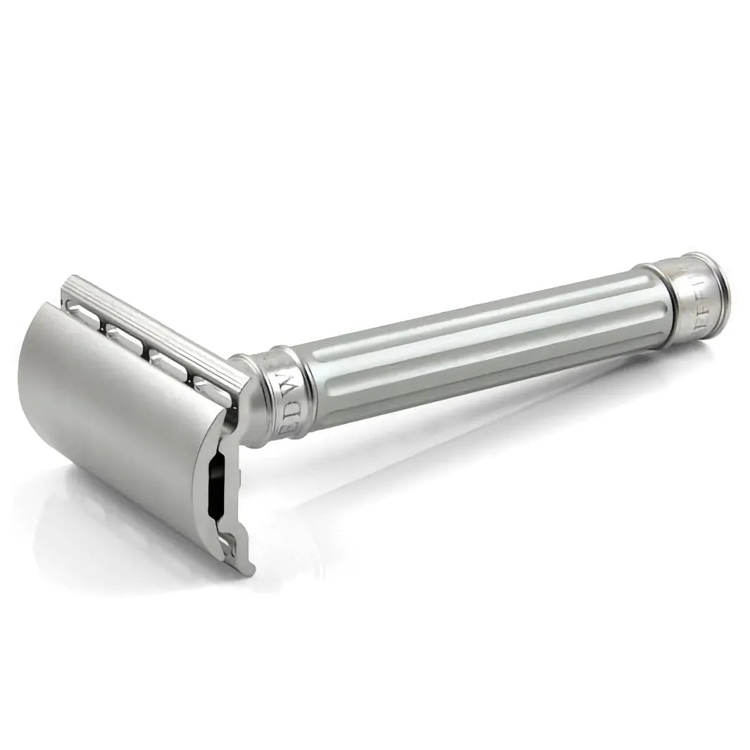 Edwin Jagger 3ONE6 Stainless Steel Silver DE Safety Razor