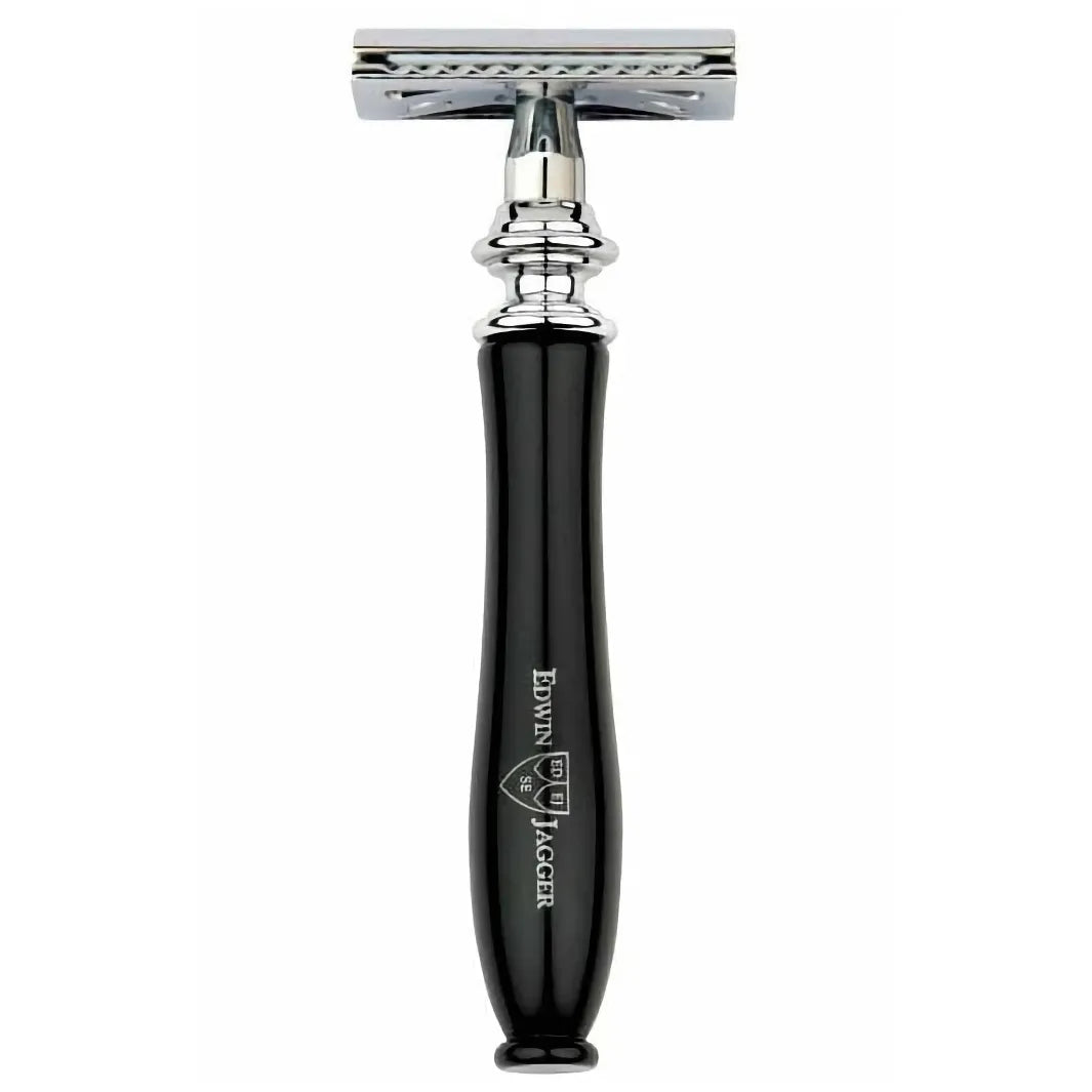 Edwin Jagger Chatsworth Ebony Traditional Safety Razor