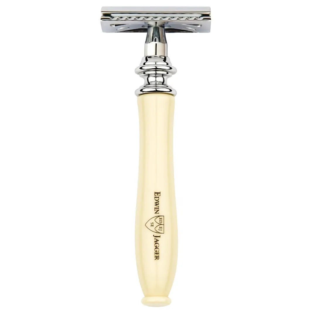 Edwin Jagger Chatsworth Ivory Traditional Safety Razor