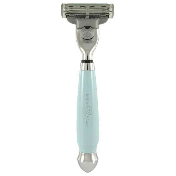 Edwin Jagger Premium Contemporary Blue Mach3 Razor