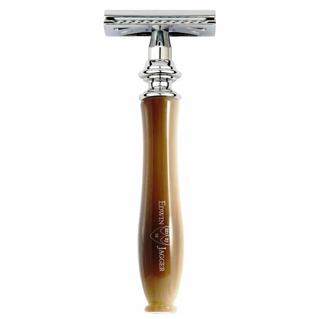 Edwin Jagger Chatsworth Light Horn Traditional Safety Razor