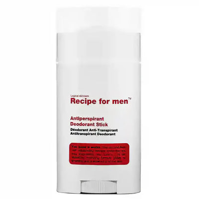 Recipe for men Antiperspirant Deodorant Stick