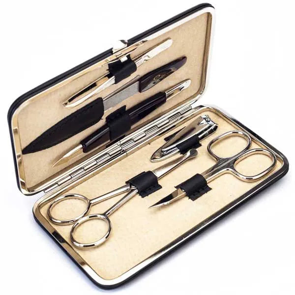 Truefitt & Hill 6-Piece Manicure Set Black