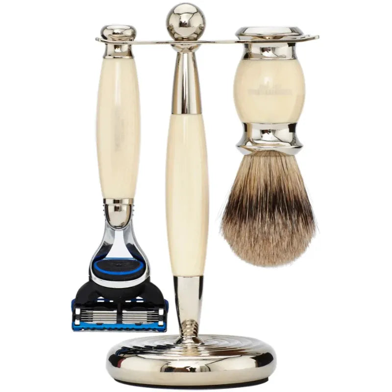 Truefitt & Hill Edwardian Fusion Shaving Set Ivory