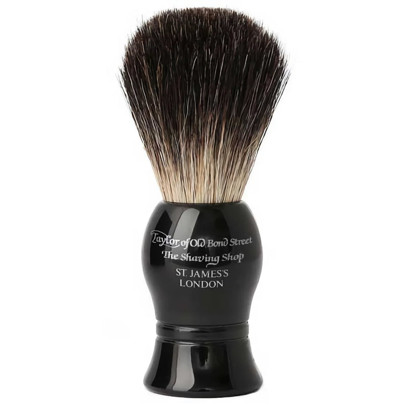 Taylor of Old Bond Street Pure Badger Shaving Brush Ebony