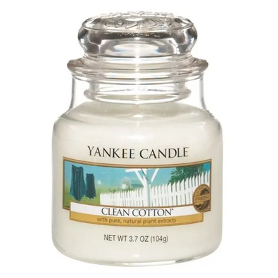 Yankee Candle Clean Cotton - Small Jar