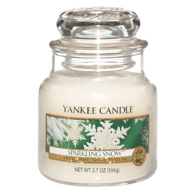 Yankee Candle Sparkling Snow - Small Jar