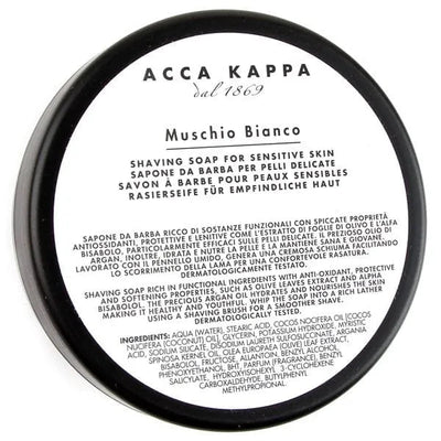 Acca Kappa Muschio Bianco Shaving Soap