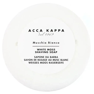 Acca Kappa Muschio Bianco Shaving Soap Refill
