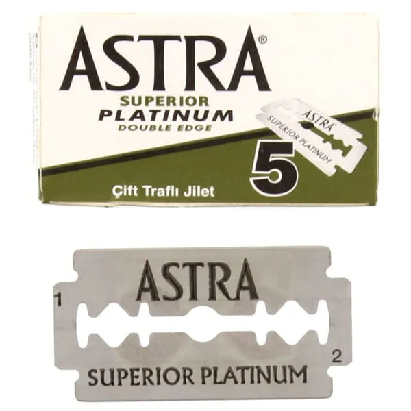 Astra Superior Platinum Double Edge Razor Blades