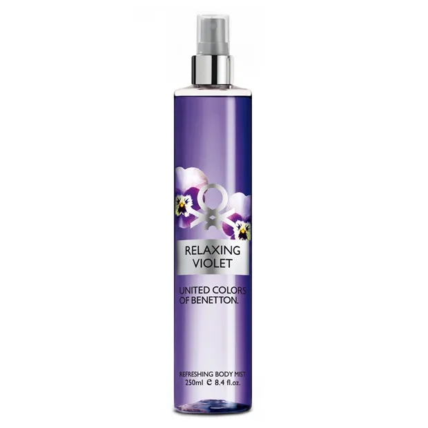 Benetton Relaxing Violet Refreshing Body Mist