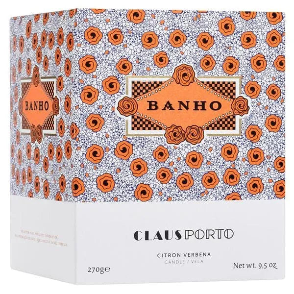 Claus Porto Banho Citron Verbena Candle