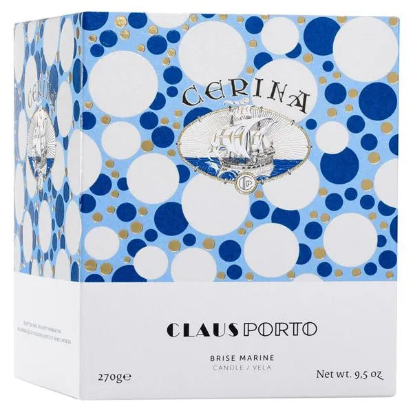 Claus Porto Cerina Brise Marine Candle