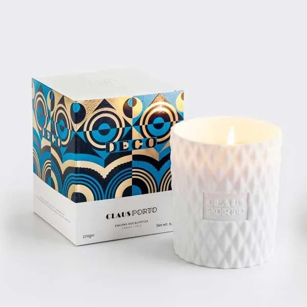 Claus Porto Deco Eucalyptus Candle