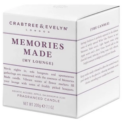 Crabtree & Evelyn Memories Made Candle