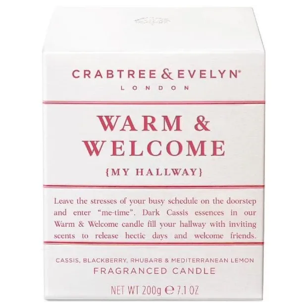 Crabtree & Evelyn Warm & Welcome Candle