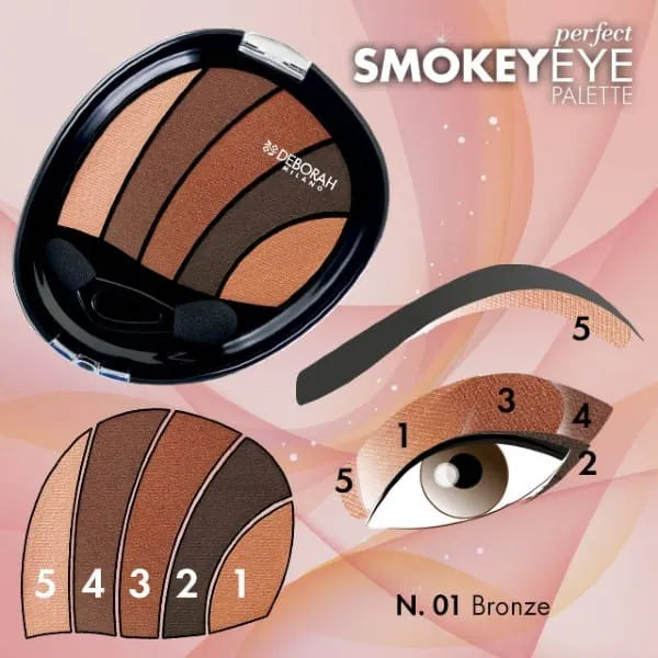 Deborah Milano Perfect Smokey Eye Palett 01