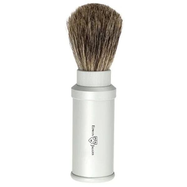 Edwin Jagger Aluminium Best Badger Travel Brush