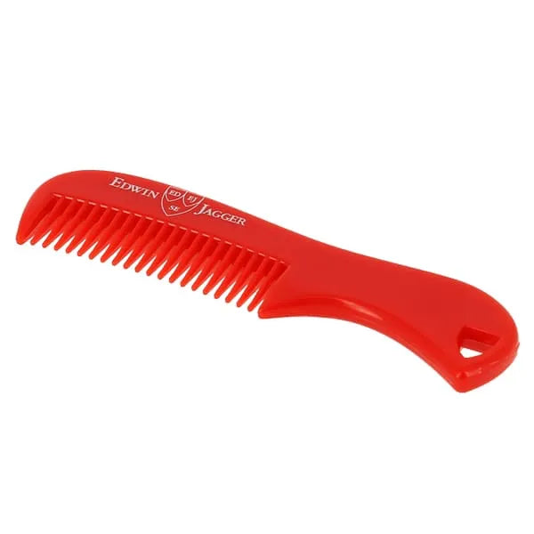 Edwin Jagger Beard & Moustache Comb Red - Skönhet och hälsa