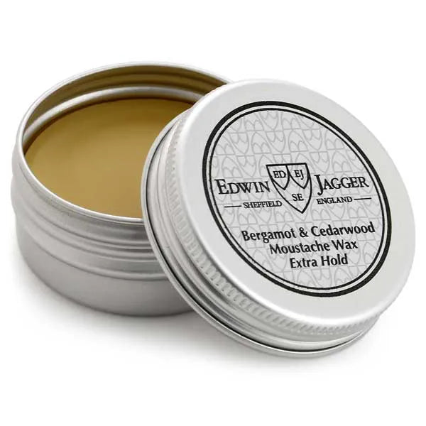 Edwin Jagger Moustache Wax Bergamot & Cedarwood Extra Hold