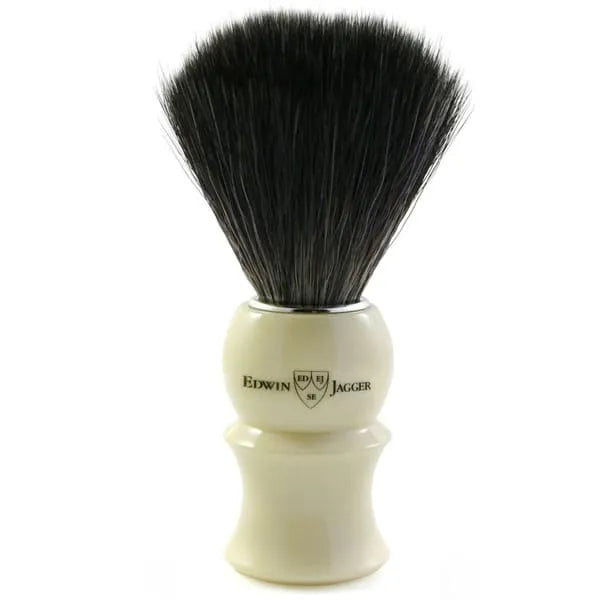 Edwin Jagger Shaving Brush Synthetic Ivory