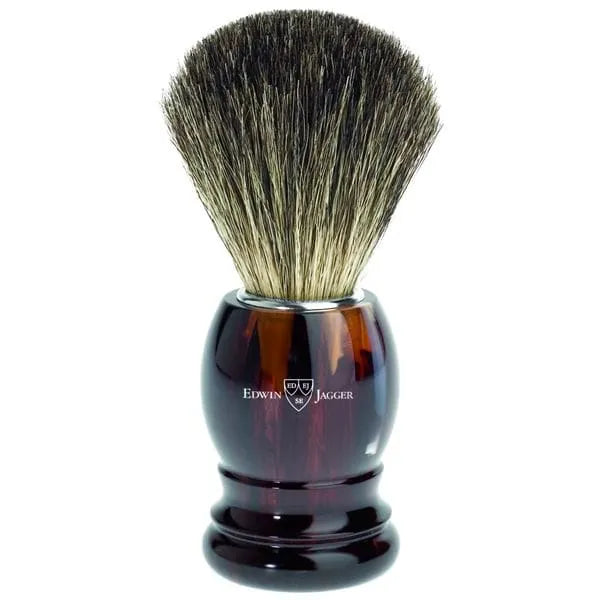 Edwin Jagger Pure Badger Tortoiseshell Shaving Brush