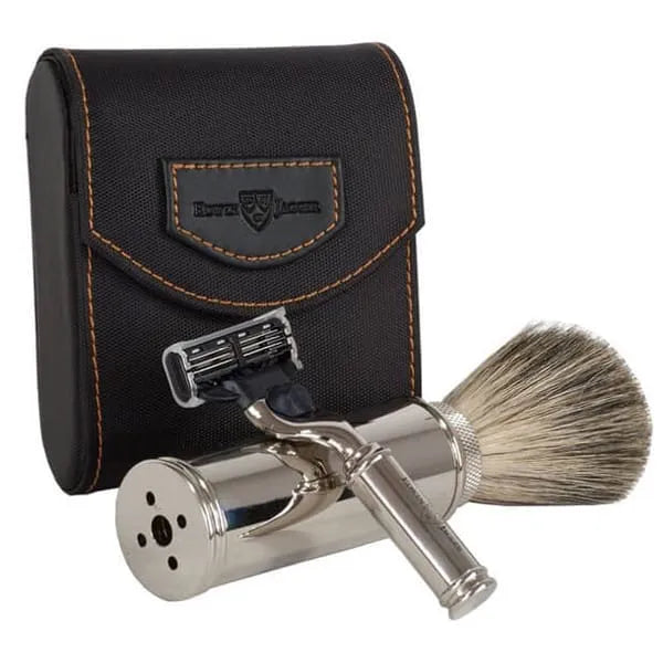 Edwin Jagger Travel Shaving Set Mach3 - Rakhyvlar och