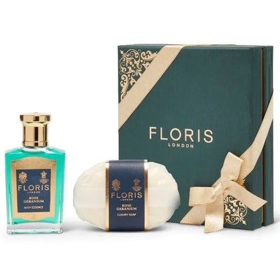 Floris Rose Geranium Bath Essentials