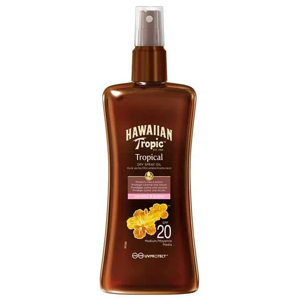 Hawaiian Tropic Dry Oil Spray SPF 20